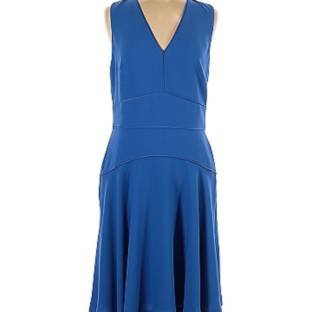 Tall Banana Republic blue dress